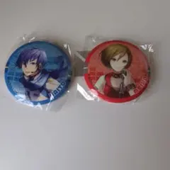 初音ミク　キラキラ缶バッジ　MEIKO KAITO