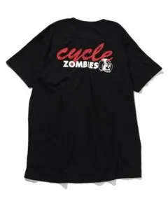 入手困難タグ付き　サイクルゾンビーズ　チッパープレミアムT　ブラック　XL