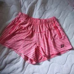 YONEX ピンクストライプスコート