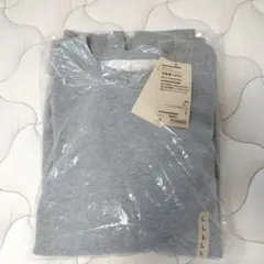 無印良品 MUJI スウェットプルオーバー紳士　グレー Lサイズ