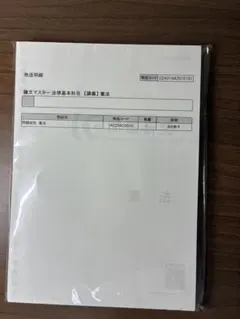 【未開封】伊藤塾 基礎マスター論文答練 短答まとめテスト 憲法 未開封】伊藤塾 基礎マスター論文答練 短答まとめテスト 憲法 未