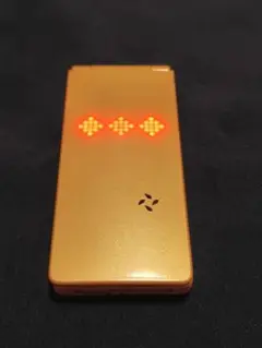 ドコモ FOMA N-03A アプリコットオレンジ ガラケー