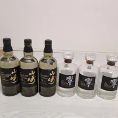 山崎18年・響21年　空瓶セット 山崎 18年 白州 18年 響 21年 空瓶＆空箱セット - メルカリ