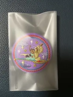 ディズニー　刺繍缶バッチ　アラジン