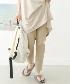 アーバンリサーチドアーズadd fabricsスリムイージーパンツSチノパンツ