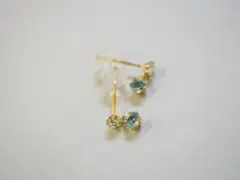 K10 ブルートパーズ ピアス