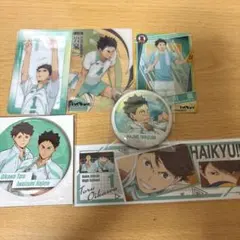 ハイキュー J-World 青葉城西 マグネットセット 及川 花巻 松川 岩泉