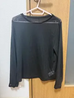 未使用　ラメ付きアースミュージックエコロジーのシアーロンT