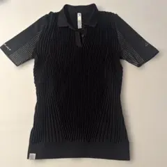 adidas ブラック ポロシャツ D (Asia)