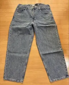 美品　2017 Levis silver Tab BAGGY W38 L30のサムネイル