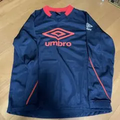umbro ネイビー レッド 長袖 Vネック