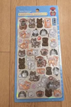 【即日発送・正規品】新作　ボンボンドロップシール　　和犬　和柄