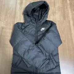 Nike フード付きダウンジャケット キッズサイズM ブラック