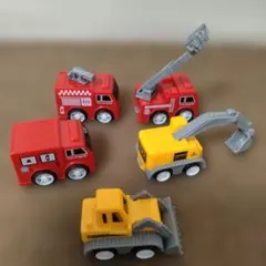はたらくくるま　ミニカー 5台セット①