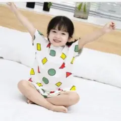 さわやか白♡パジャマ 半袖セット クレヨンしんちゃん　　韓国　好きに