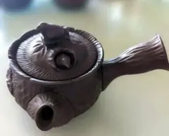 萬古焼 千秋不易 鳥顔出 急須