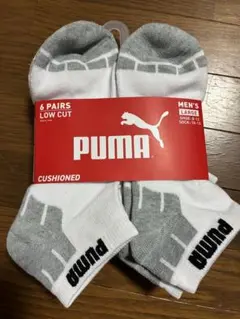 PUMA ⭐︎メンズ ローカット⭐︎ソックス 6ペア⭐︎Lサイズ