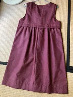 大島紬で作ったワンピース