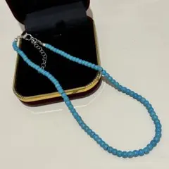 ブルー ネックレス