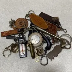 レトロ調　ヴィンテージ調 キーホルダーなど　まとめ売り　B