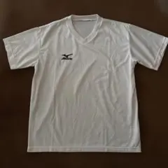 【未使用】Mizuno ドライVネック Tシャツ　ホワイト