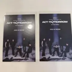 TXT ACT：TOMORROW 非売品　カード　空中庭園　グランフロント大阪