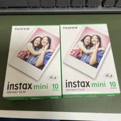 新品・未開封品！チェキフィルム 20枚 instax mini 富士フイルム