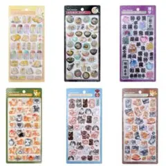 ボンボンドロップシール和柄　和風　クーリア　ボンドロ　6枚　BONBONDROP