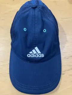 adidas ネイビー メッシュキャップ キッズのサムネイル