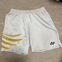 YONEX ハーフパンツ 花柄 ストライプ