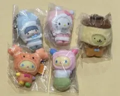 サンリオ　ちびっとも　キキララ　キティ　ポムポムプリン　ウサハナ