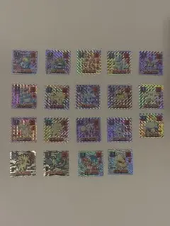 ポケモン最強シール烈伝　キラ19枚　ノーマル92枚　計111枚まとめ売り