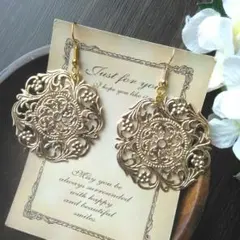 新作　サークル　ゴールド　ピアス　イヤリング　大ぶり　社交ダンス　ベリーダンス