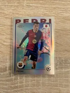 topps バルセロナ トレカ ペドリ 桜パラレル