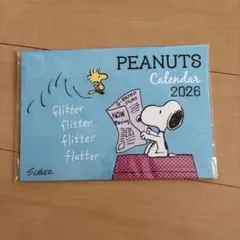 【新品未開封】PEANUTS スヌーピーカレンダー 2026 壁掛けカレンダーのサムネイル