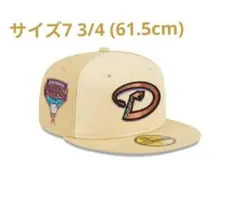 59FIFTY Raffia Front ダイヤモンドバックス ベガスゴールド