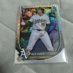 nick kurtz　mojo topps bowman chrome2025