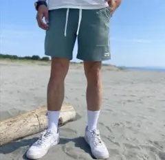 LUSSOSURF　ハーフパンツ　カーキ　Mサイズ