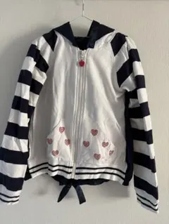 11月19日までの値下げ⭐︎MONNALISA バグズ・バニー ストライプパーカー