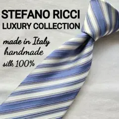 ＠Tokyo様売約済 STEFANO RICCI ブルー　ストライプ　ネクタイ 2026年最新】Stefano Ricci カラー：ブルー系 メンズ ネクタイの人気