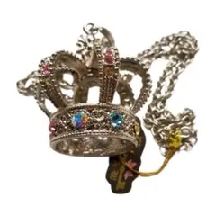 未使用品 水曜日のアリス 王冠 ネックレス 大