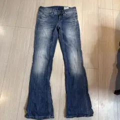 G-Star RAW フレアパンツ ダークブルー
