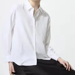 新品⭐︎UNIQLO ユニクロ レーヨンブラウス ホワイト Mサイズ