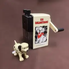 101匹わんちゃん　鉛筆削り器とゼンマイ仕掛け玩具