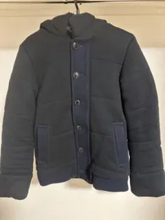 美品✨ヘビースウェットフードジャケット　ネイビー