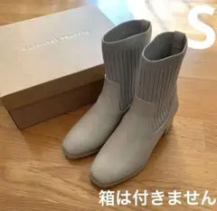 ORiental TRaffic スクエアトゥニットヒールブーツ