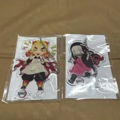 鬼滅の刃 円山ジェラート アクリルキーホルダー 煉獄杏寿郎 竈門禰豆子