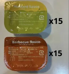 マクドナルド　ナゲットソース　30個のサムネイル