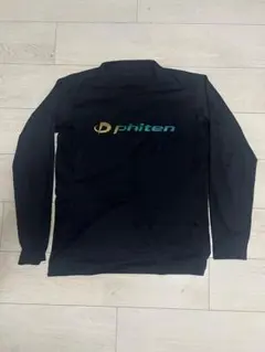 Phiten ファイテン 長袖tシャツ 黒 ラメロゴのサムネイル