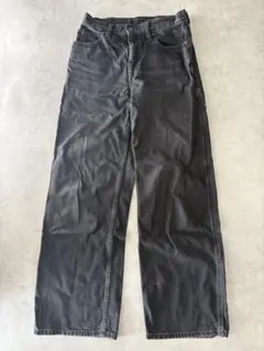 UNIQLO バギージーンズ　08DARK GRAY 標準丈76cm